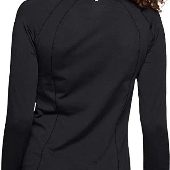 RBX X-TRAIN Women’s Black 1/4 Zipper Active Top Medium Long Sleeve Shirt Jacket - Picture 2 of 5